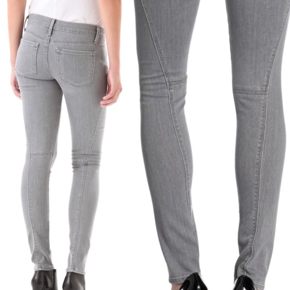 VINCE Gray Low Rise Skinny - Picture 3 of 7